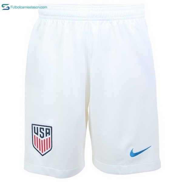 Pantalones Estados Unidos 1ª 2018 Blanco